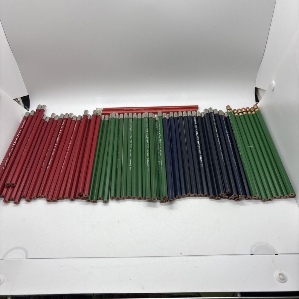 Vintage 70+ General's Color-Tex 1818T red | 1803 Blue | 1807 Green | 180T + used